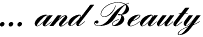 and_beauty_text
